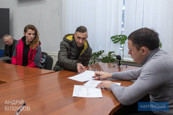 Мер Кам&rsquo;янського провів плановий прийом громадян з особистих питань