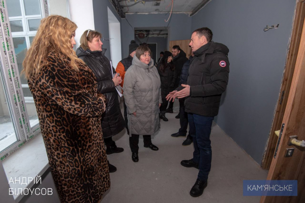 Реконструкція початкової школи ліцею № 11 у Кам&rsquo;янському знаходиться на завершальному етапі