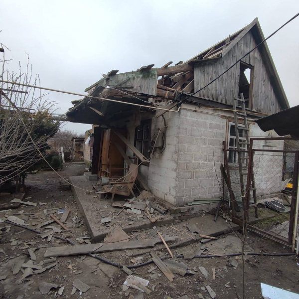 Окупанти запустили по Нікопольщині 7 дронів-камікадзе та обстріляли район з артилерії