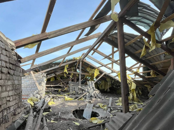 Внаслідок обстрілу на Нікопольщині постраждав 70-річний чоловік