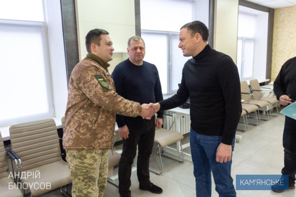 Кам&rsquo;янське передало бійцям ЗСУ необхідне технічне обладнання