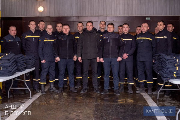 Мер Кам&rsquo;янського відвідав пожежно-рятувальну частину