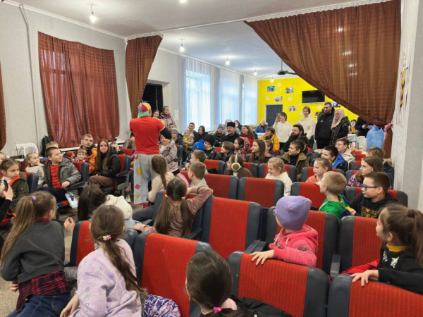 Клоун Пімпа розважав дітей у Кам&lsquo;янському