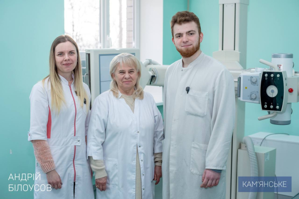 В амбулаторії №7 у Кам&rsquo;янському відкрили оновлений рентгенкабінет