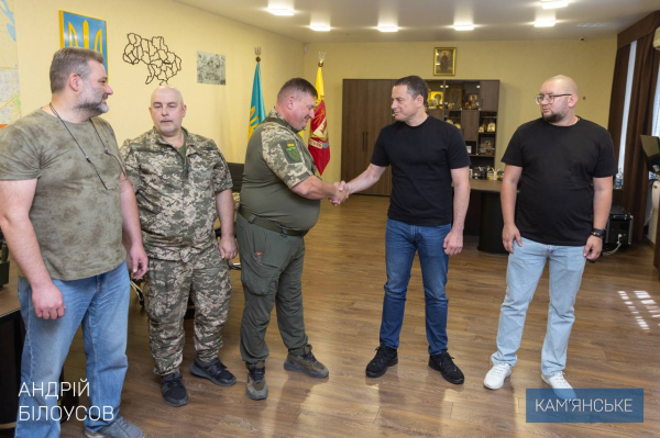 Кам&rsquo;янське продовжує посилювати захисників на фронті