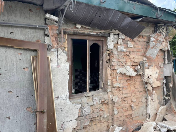 На Дніпропетровщині через удар російського безпілотника постраждав пенсіонер