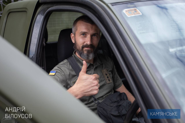 Чергова автівка від Кам&rsquo;янського поїде на фронт