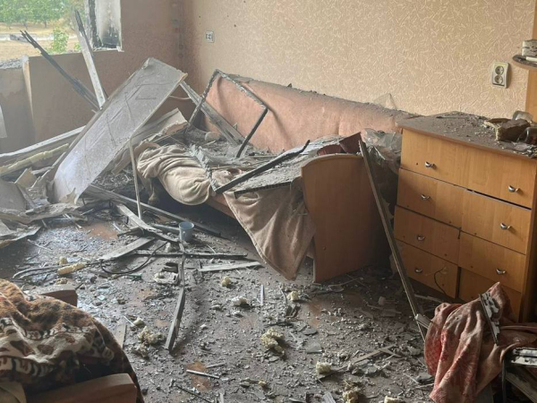 На Дніпропетровщині через удар російського безпілотника постраждав пенсіонер