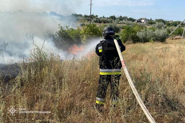 За добу на Дніпропетровщині ліквідували 64 займання в екосистемах