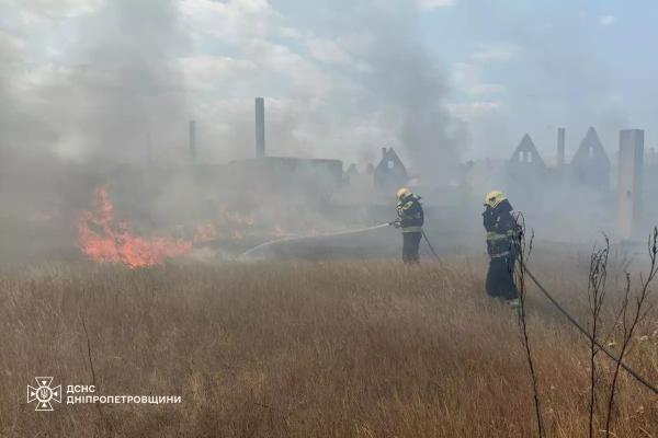 За добу на Дніпропетровщині ліквідували 64 займання в екосистемах