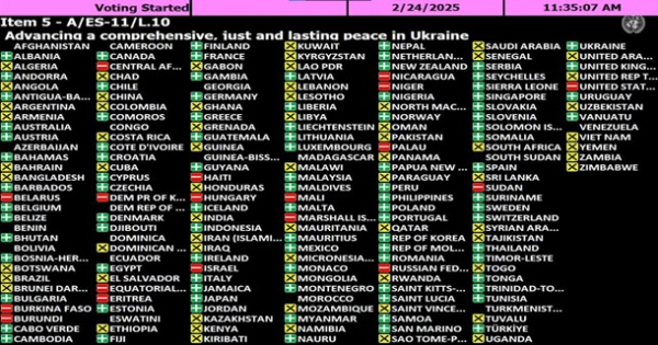 Генасамблея ООН прийняла резолюцію України