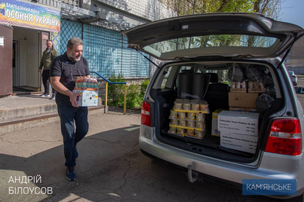 Військові отримали черговий автомобіль від Кам&rsquo;янського