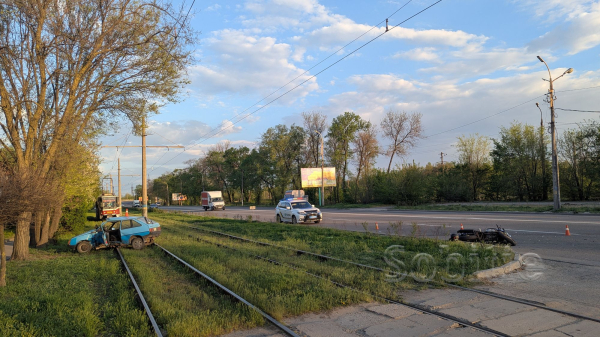 На проспекті Ювілейному у Кам&rsquo;янському в ДТП постраждав мотоцикліст