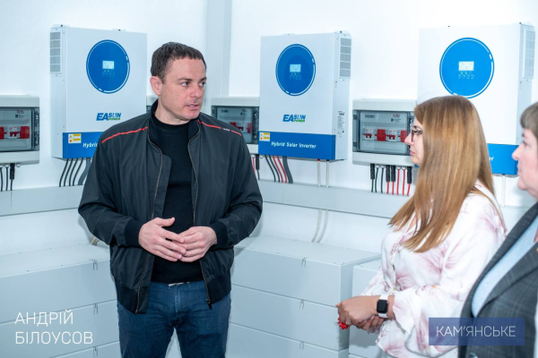 В дитсадках лівобережжя Кам&rsquo;янського встановили автономні системи енергоживлення