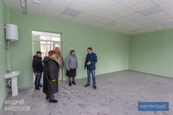У Кам&rsquo;янському триває оновлення навчальних закладів