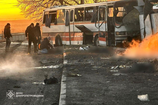 Кількість загиблих внаслідок атаки на автобус із шахтарями у Тернівці зросла до 15, &ndash; ДТЕК