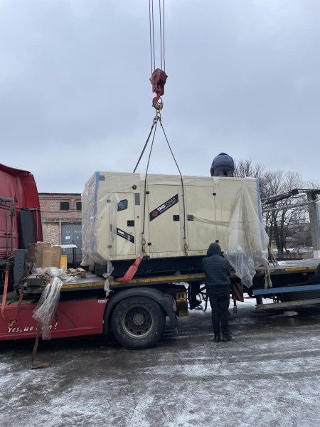 Каналізаційні насосні станції Кам&rsquo;янського забезпечують генераторами на випадок блекаутів