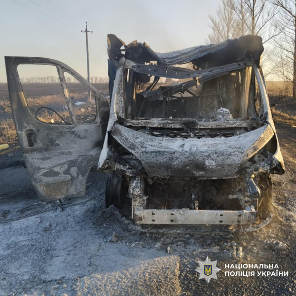 На Харківщині ворожий FPV-дрон влучив у автомобіль швидкої допомоги: загинули двоє медиків