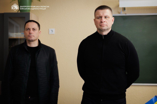 Начальник ДніпроОВА відвідав заняття із &laquo;Захисту України&raquo; у Кам&rsquo;янському