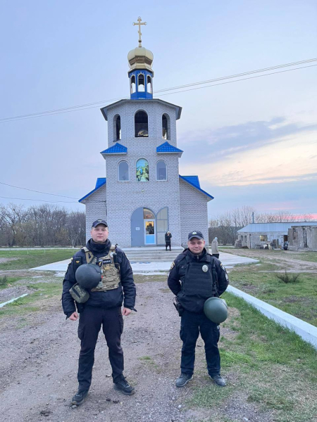 Великодні богослужіння у Кам&rsquo;янському районі пройшли без порушень